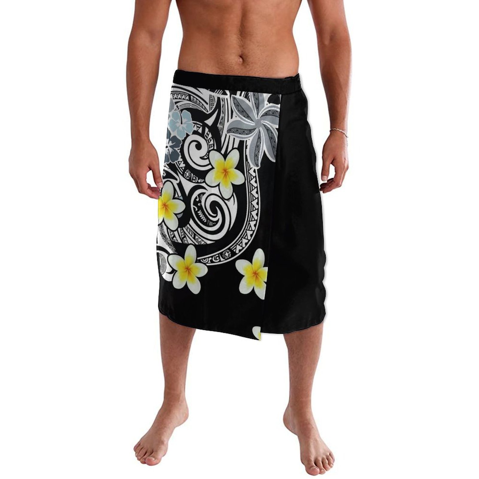 Sarong Men Wrap - 사모아 폴리네시안 인쇄 사롱 라발라바 커스텀