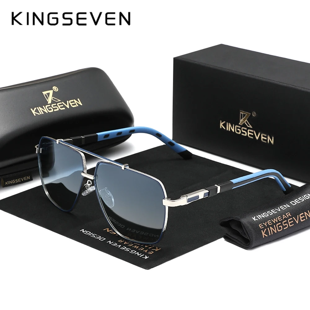 Sunglasses Aviator Polarized - 킹세븐 신형 럭셔리 선글라스 남성용 UV400