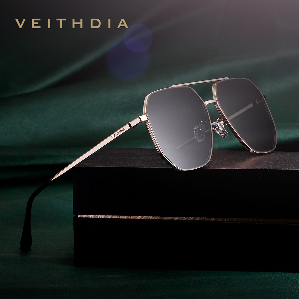 VEITHDIA 남성용 나일론 소재 선글라스, 사각형  - Sunglasses Aviator Polarized 리뷰 및 가격