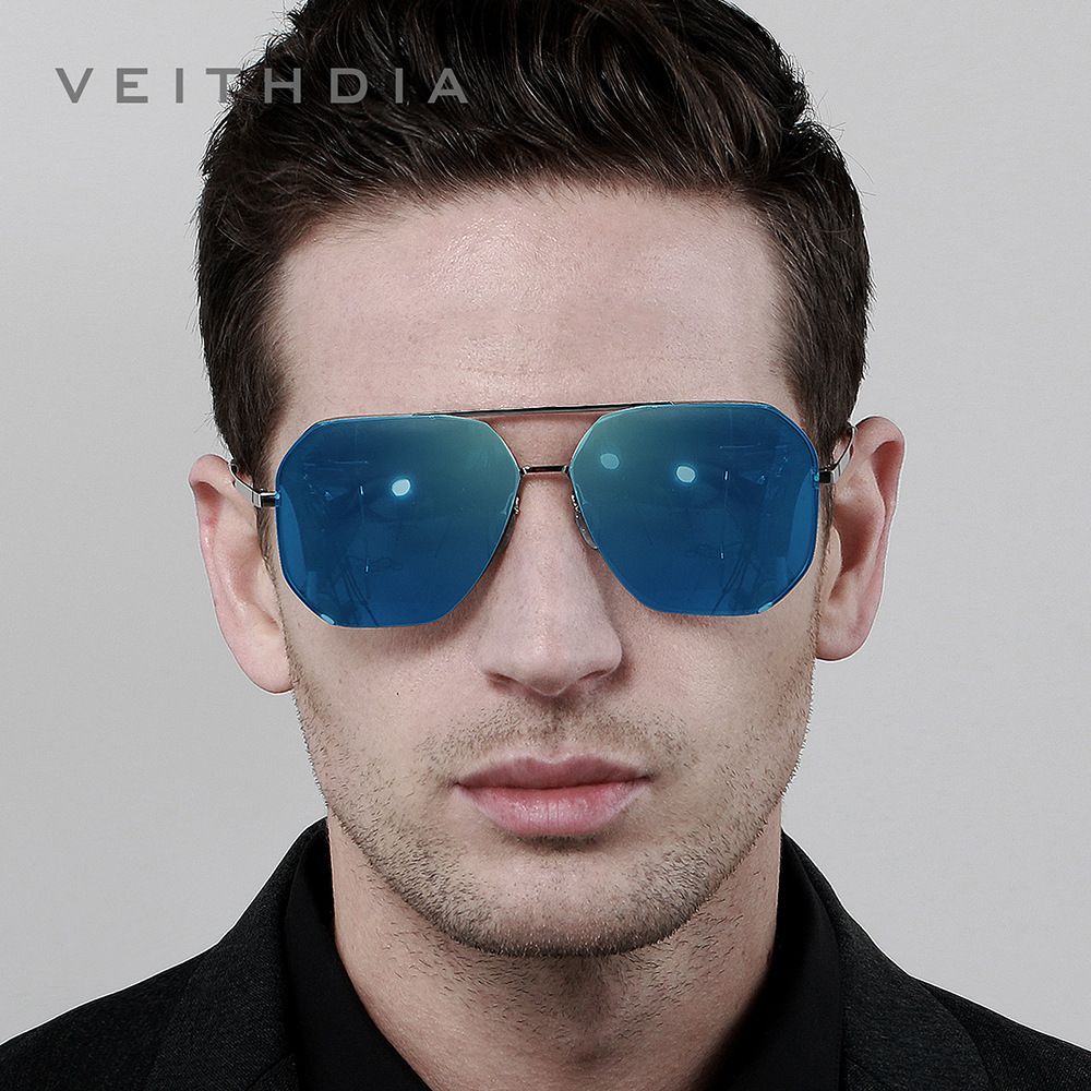 VEITHDIA 남성용 나일론 소재 선글라스, 사각형  - Sunglasses Aviator Polarized 리뷰 및 가격