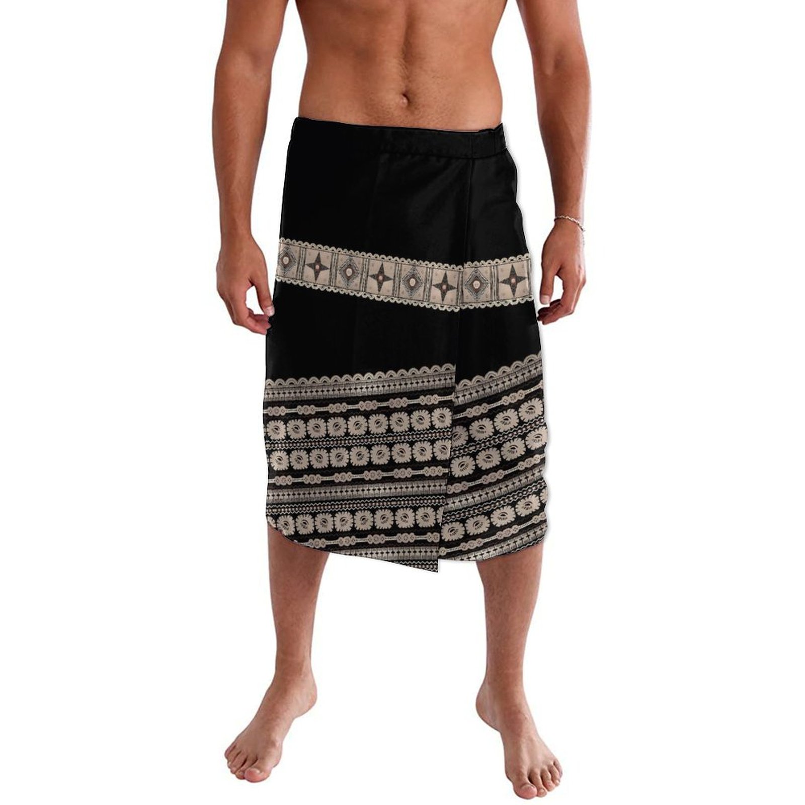 사모아 폴리네시안 인쇄 사롱 라발라바 커스텀 아일랜드  - Sarong Men Wrap 리뷰 및 가격