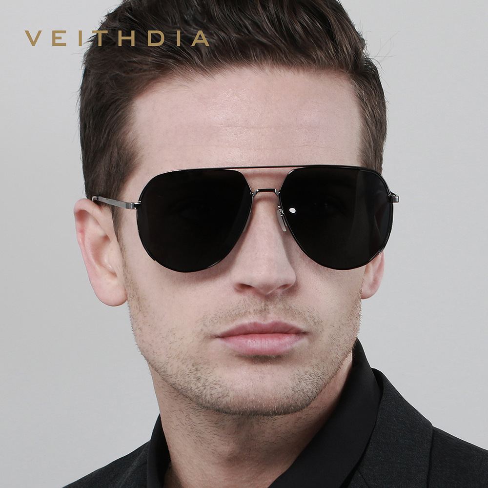 VEITHDIA 클래식 브랜드 남성용 선글라스, 고화질 - Sunglasses Aviator Polarized 리뷰 및 가격